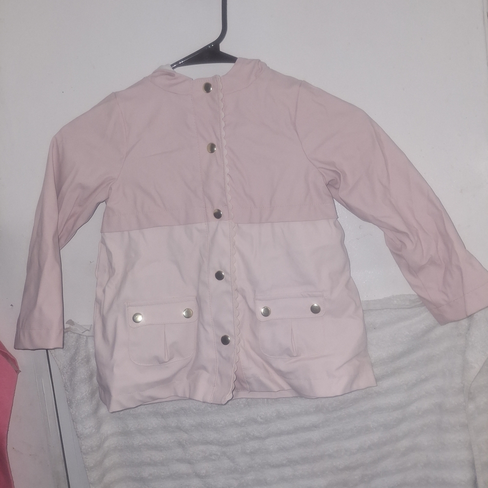 Cynthia Rowley Light Pink Kids Raincoat